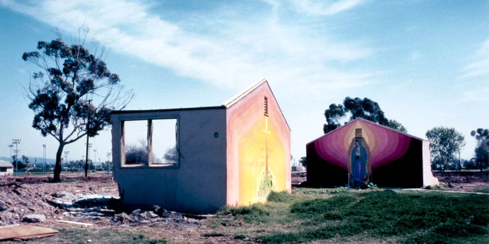 Oscar R. Castillo, Shrine of the Virgin of Guadalupe at Maravilla Housing Project, Mednik Avenue and Brooklyn Avenue, East Los Angeles