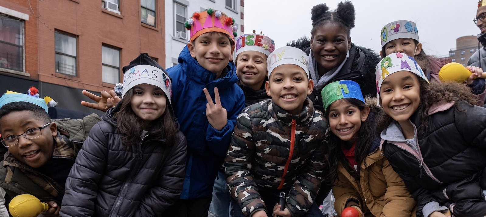 Photo of children celebrating Three Kings day