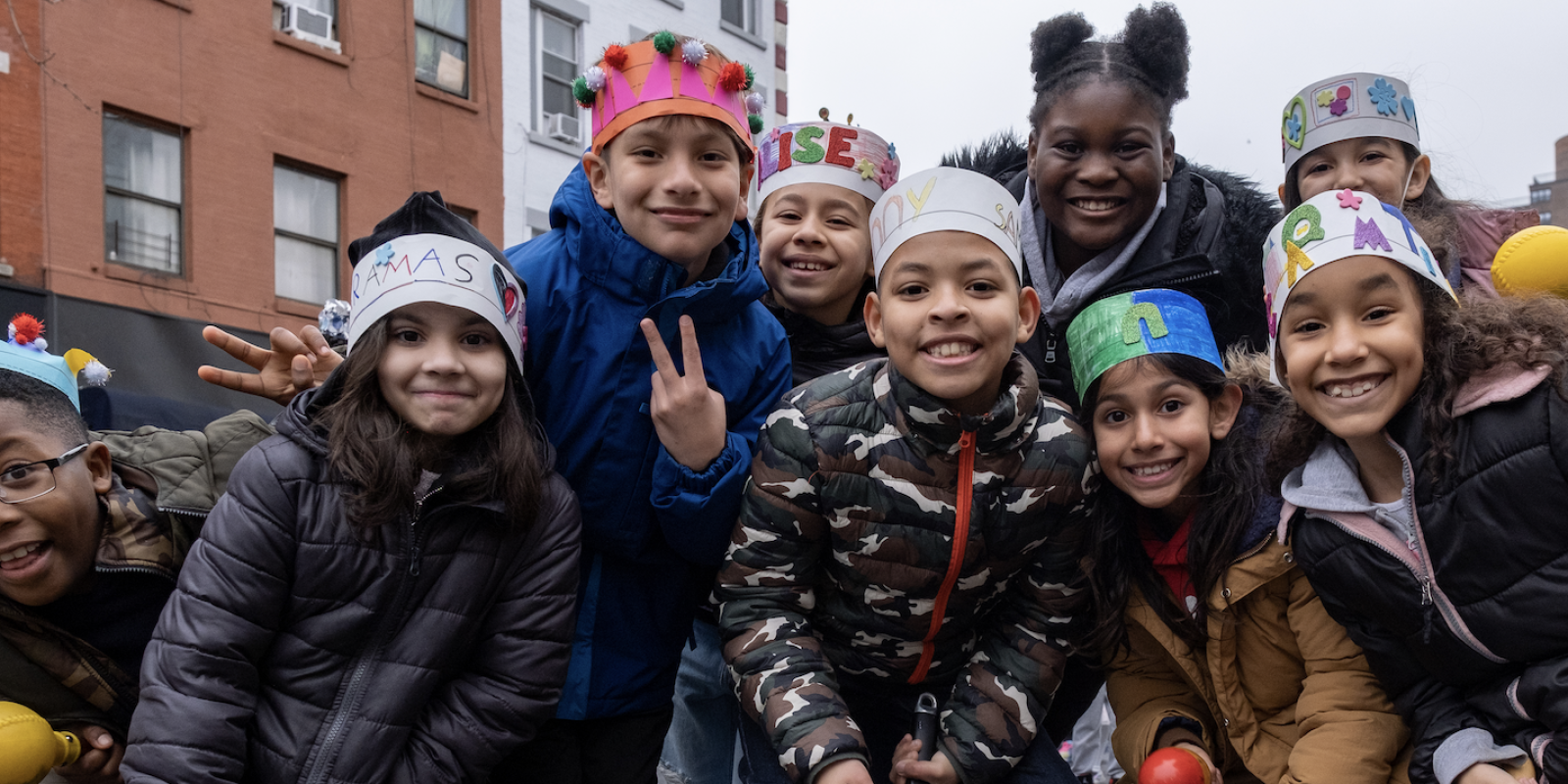 Photo of children celebrating Three Kings day